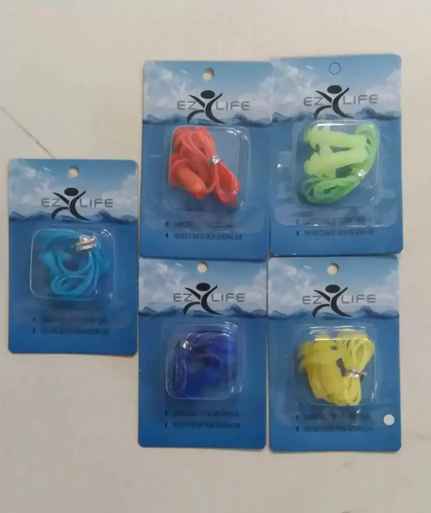 Tapon Oído Silicona con Tira x2 