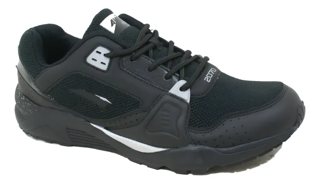 ZAPATILLA AVIA RETRO RUNNER EVA (NEGRO/PLATEADO)