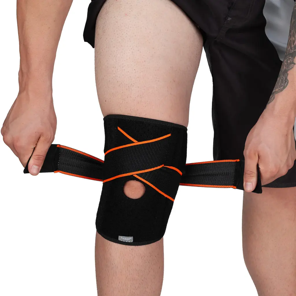 Rodillera con tiras ajustables 