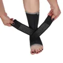 Tobillera ajustable con tiras 