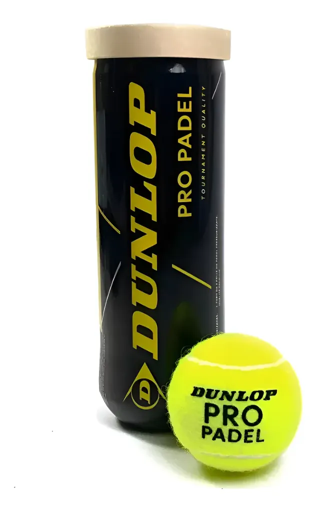 TUBO DE PELOTA DE PADEL DUNLOP PRO PACKX3