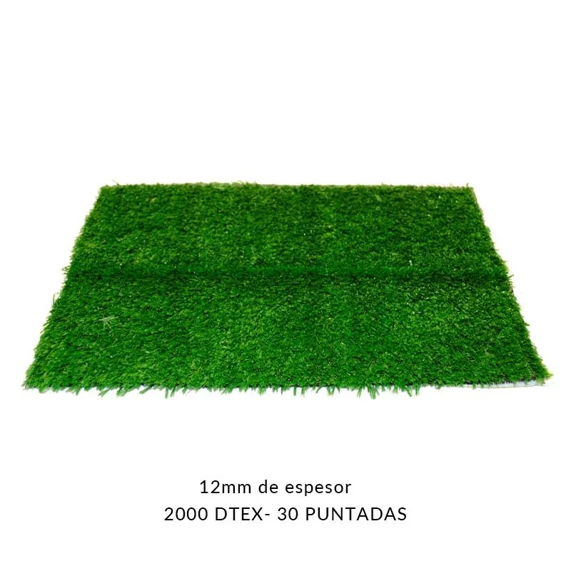 [1220M] CESPED SINTETICO ARTIFICIAL ALT 12MM. - 2000. 30 (MT2 PARES)