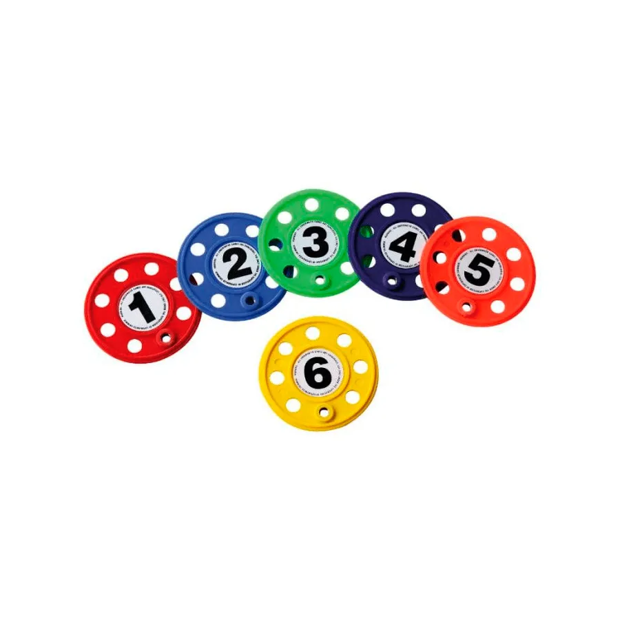 DISCOS SUMERGIBLES X 6