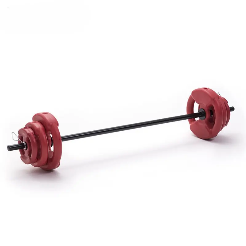 EQUIPO COMPLETO DE BODY 17 KGS - BARRA C/TOPES, 2 DISCOS DE 1KG, 2 DE 2½ KG Y 2 DE 5 KG.
