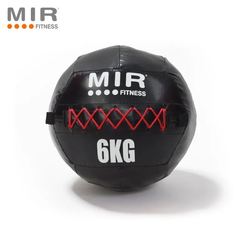 Medicine Ball de cuero 6 kg MIR Nacional