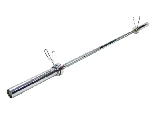 BARRA OLIMPICA DE 2,20 MTS DE 20 KG -SIN RODAMIENTOS, GRIP 30 MM-