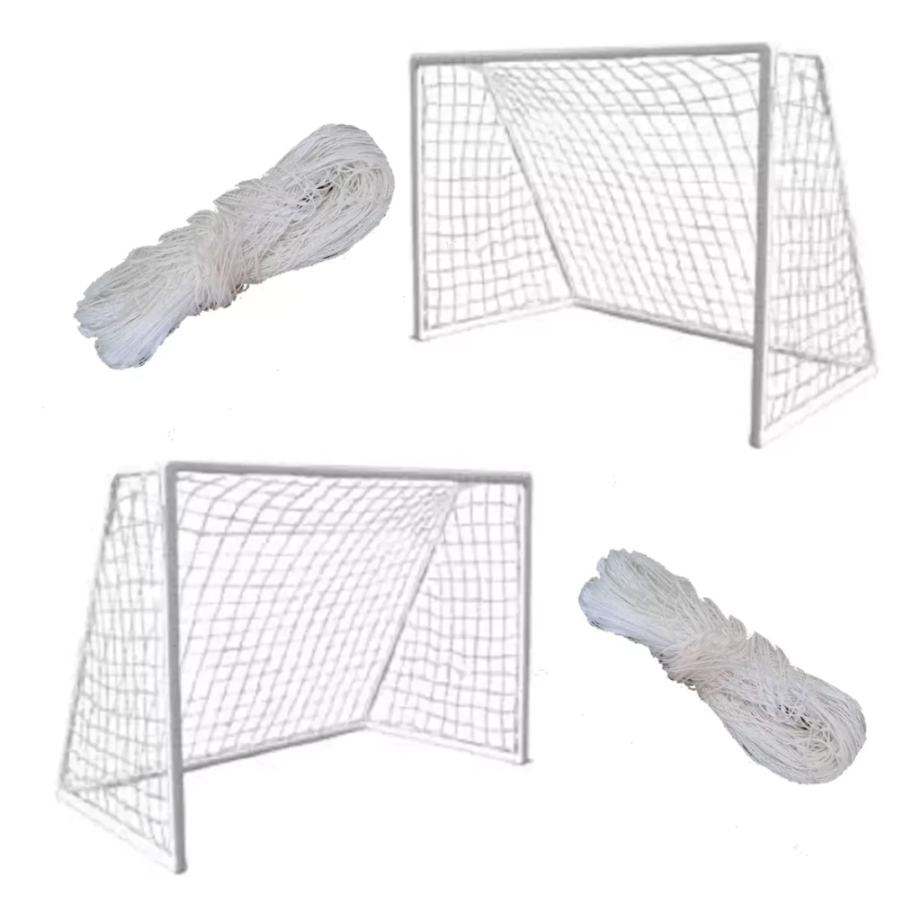 RED DE PAPY FUTBOL REGLAM. 3X2 POLIETILENO -PAR-