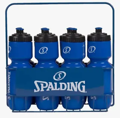 CANASTO METALICO P/8 CARAMAÑOLA + CARAMAÑOLAS SPALDING