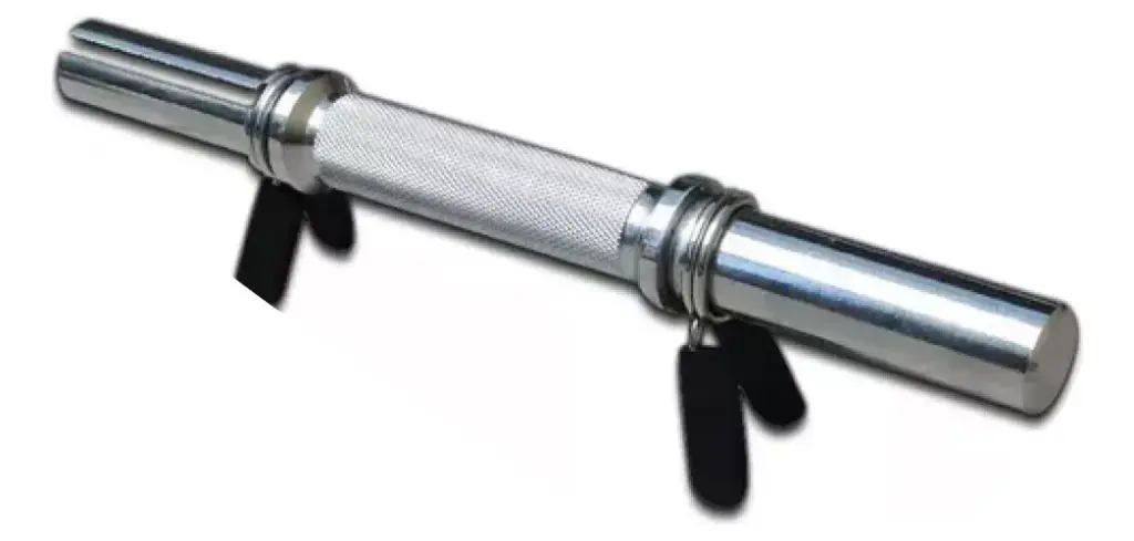 MANCUERNA MACIZA CROMADA C/TOPE 30MM