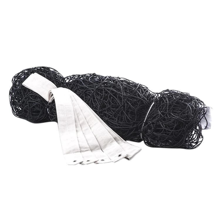 RED DE VOLEY POLIÉSTER CON NYLON CON BANDA ARRIBA DE 10 CM CABLE DE ACERO. PROFESIONAL