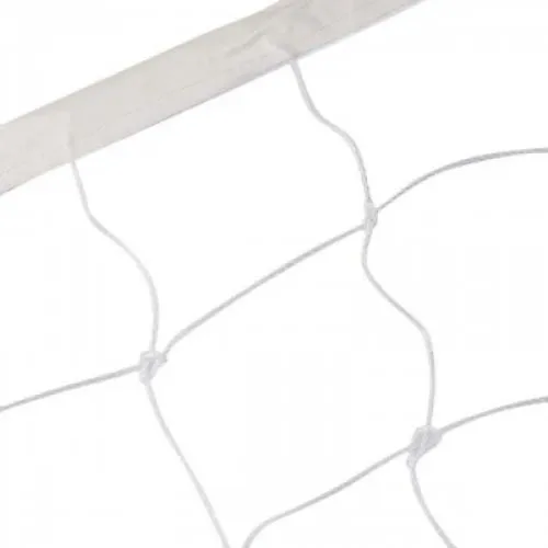 RED DE VOLEY POLIET 2.5 BANDA PVC GRUESA ARRIBA, SOGA BLANCA
