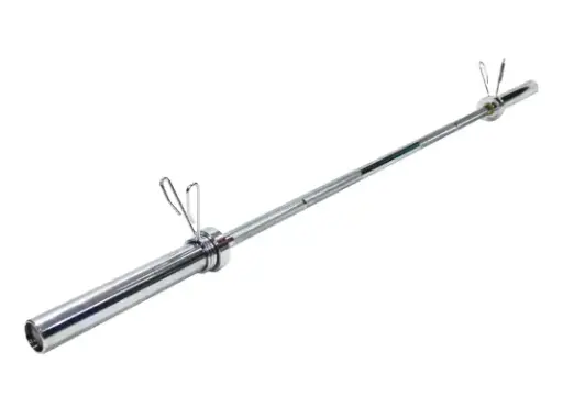 [0B86] BARRA OLIMPICA DE 2,20 MTS DE 20 KG -SIN RODAMIENTOS, GRIP 30 MM-